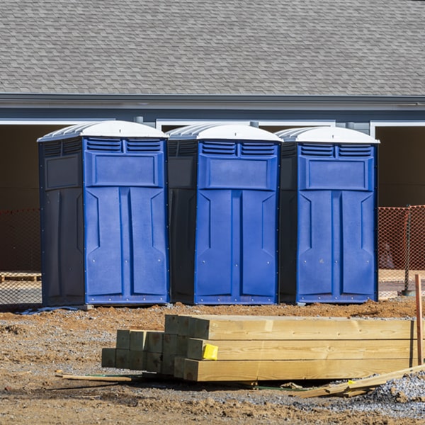 are there any restrictions on where i can place the portable restrooms during my rental period in Pleasant Grove